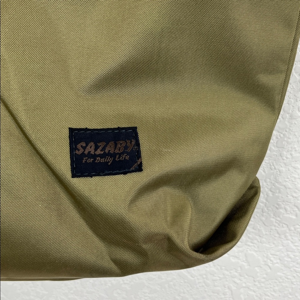 Sazaby Japan Military Helmet Bag Olive Green Men’s Oversized Tote Bag - Picture 2 of 10